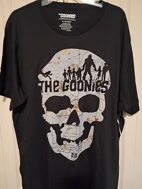 The Goonies Men's Black Short Sleeve Graphic Tee